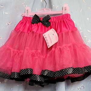 Girls strawberry color tutu